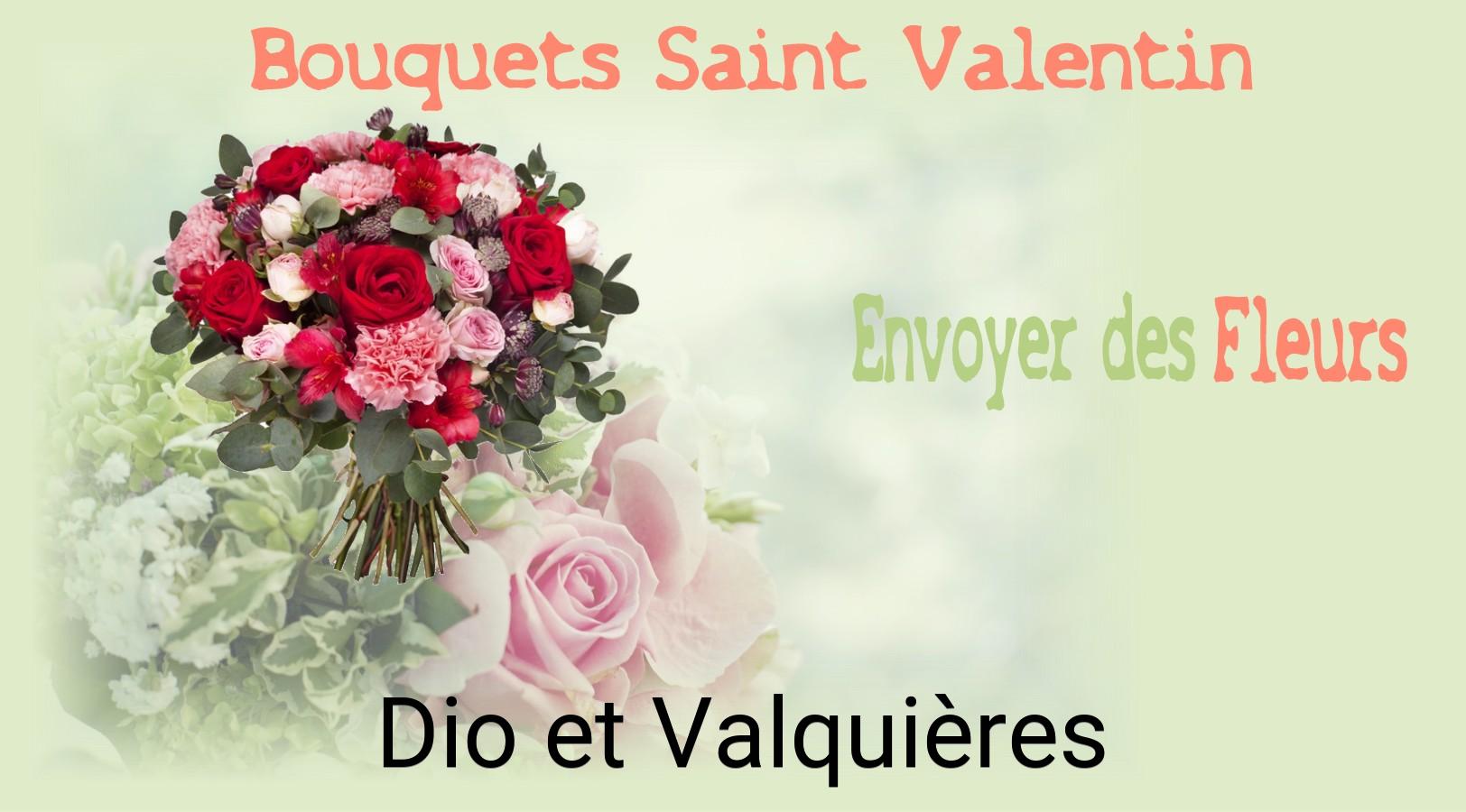 Roses de Saint-Valentin livrées à Dio-et-Valquières
